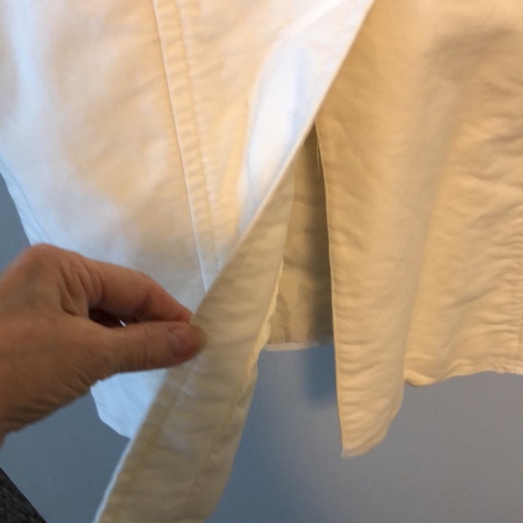 GAP Coat Jacket SZ M Pea Coat Cream - Picture 6 of 9